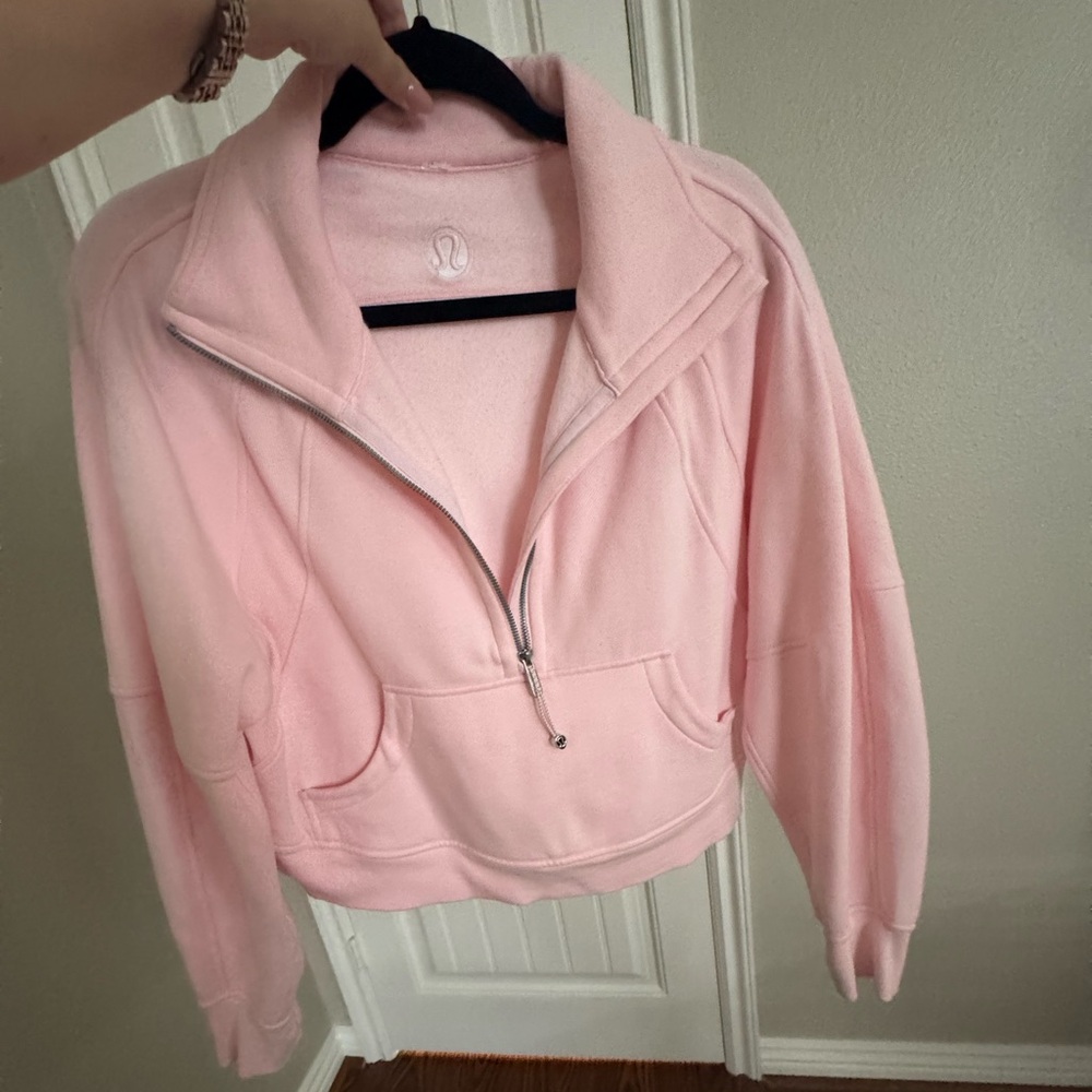 Lululemon Scuba Oversized Funnel-Neck Half Zip